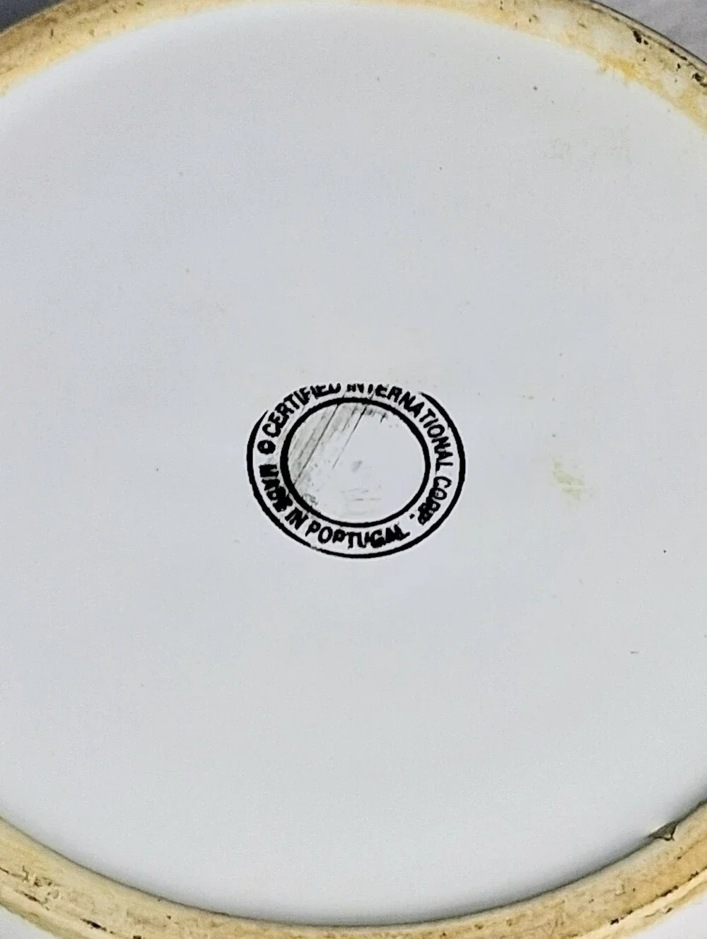 Vintage Certified International Fruit Decor 7.5